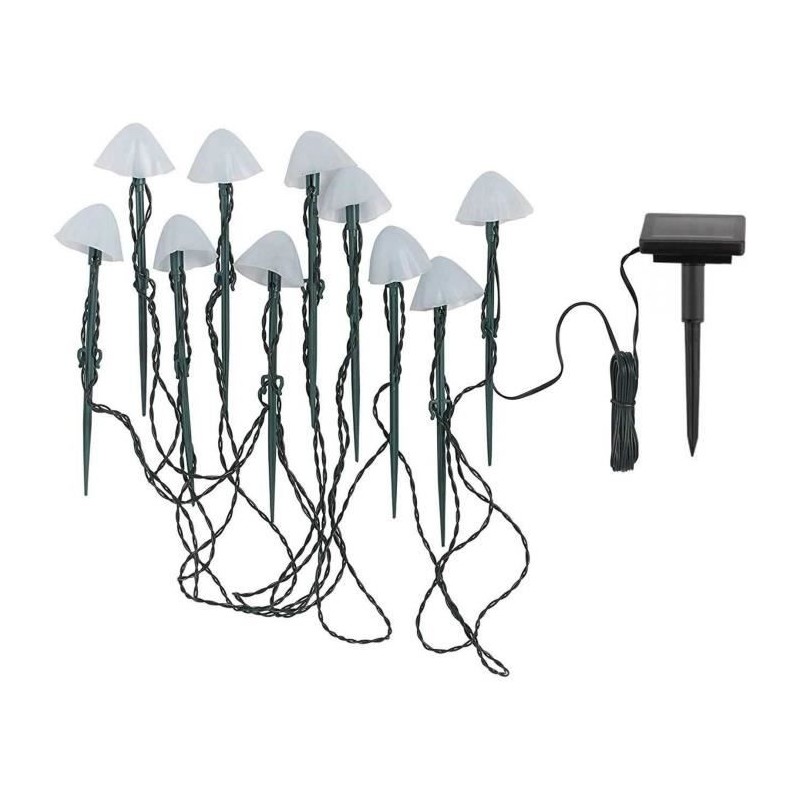 10 mini-champignons lumineux solaires a piquer - LUMISKY - CHAMPY - 3.