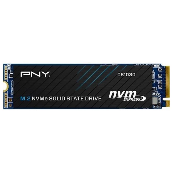 PNY - CS1030 - SSD - 500 Go - M.2 2280 - M280CS1030-500-RB PNY - CS1030 - SSD - 500 Go - M.2 2280 - M280CS1030-500-RB