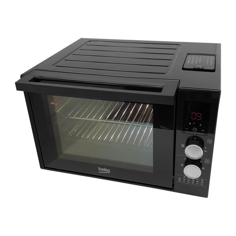 Mini-four - BEKO - BMF30QVB - 30 L - Multifonction - Chaleur brassée Mini-four - BEKO - BMF30QVB - 30 L - Multifonction - Chaleur brassée