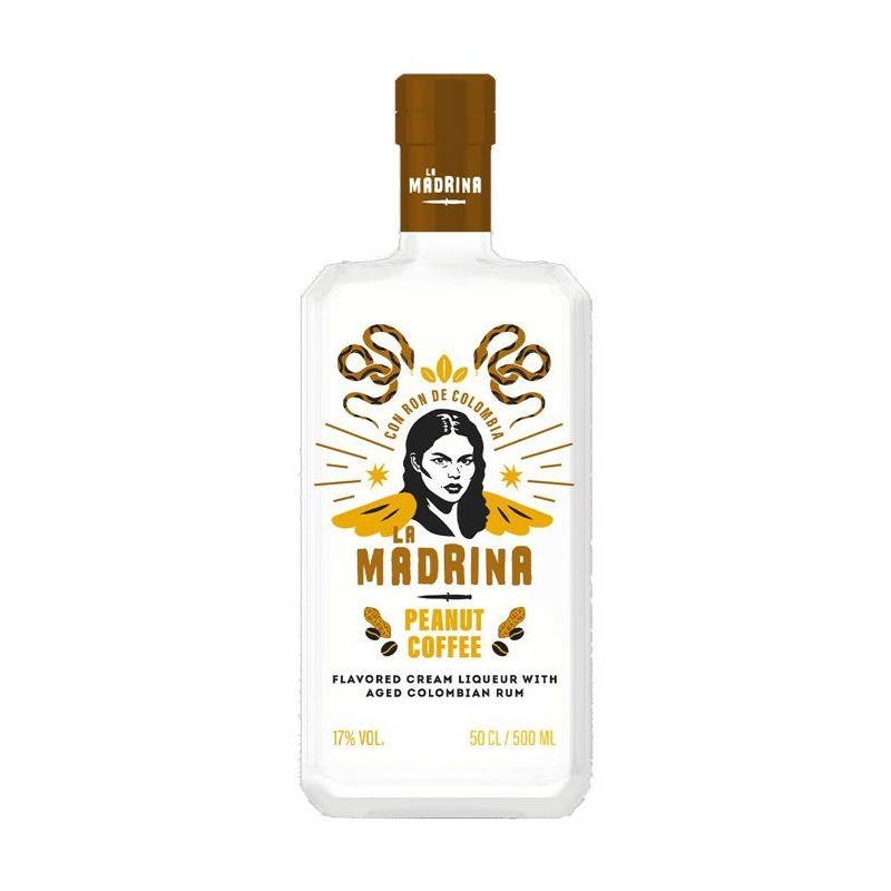 La Madrina - Cream Liqueur Peanut Coffee - 17,0% Vol. - 50cl