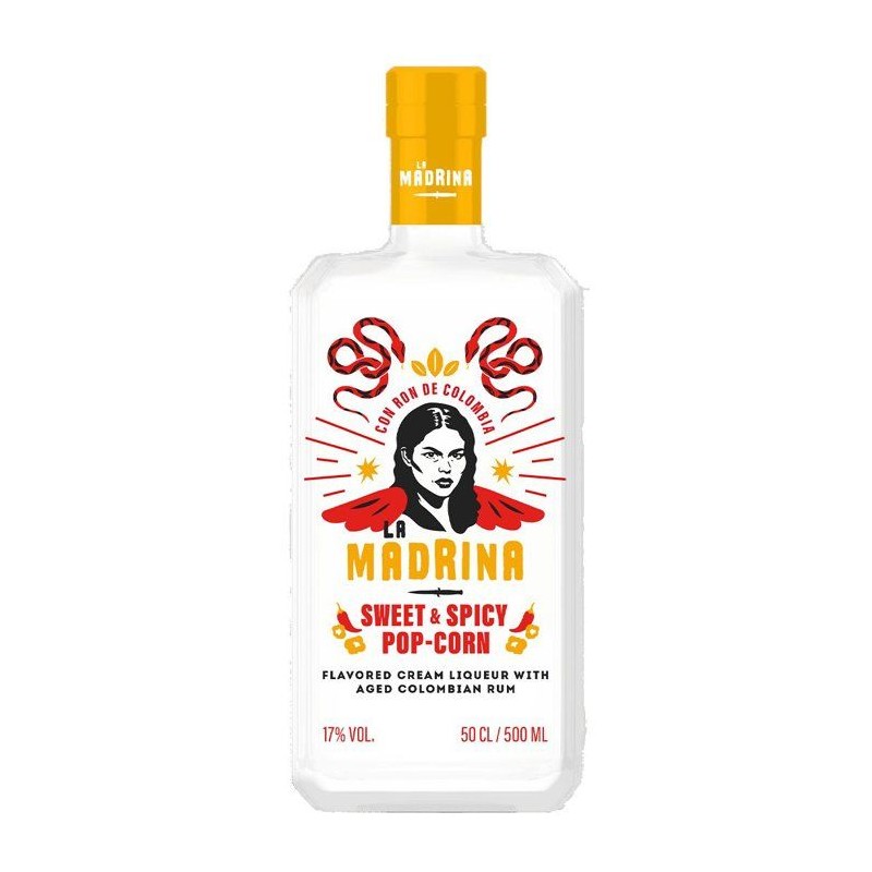 La Madrina - Cream Liqueur Sweet & Spicy Popcorn - 17,0% Vol. - 50cl