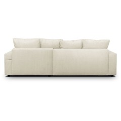 Canapé d'angle convertible réversible - 3 places - MALLO - Tissu vel