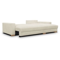 Canapé d'angle convertible réversible - 3 places - MALLO - Tissu vel