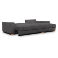 Canapé d'angle convertible réversible - 3 places - MALLO - Tissu vel