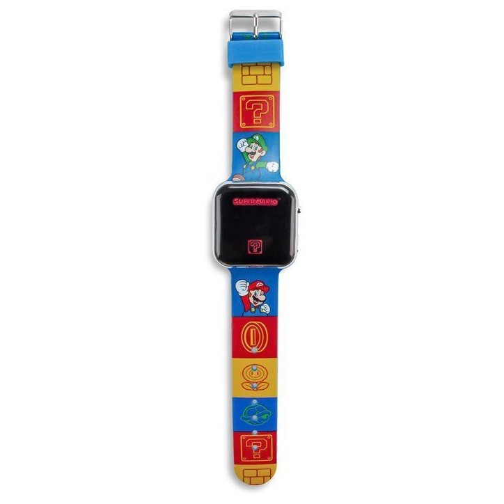 Montre LED - KIDS LICENSING - Super Mario - Des 4 ans Montre LED - KIDS LICENSING - Super Mario - Des 4 ans