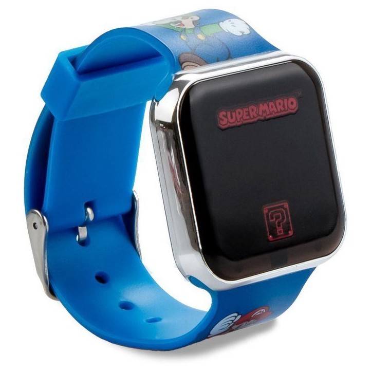 Montre LED - KIDS LICENSING - Super Mario - Des 4 ans Montre LED - KIDS LICENSING - Super Mario - Des 4 ans