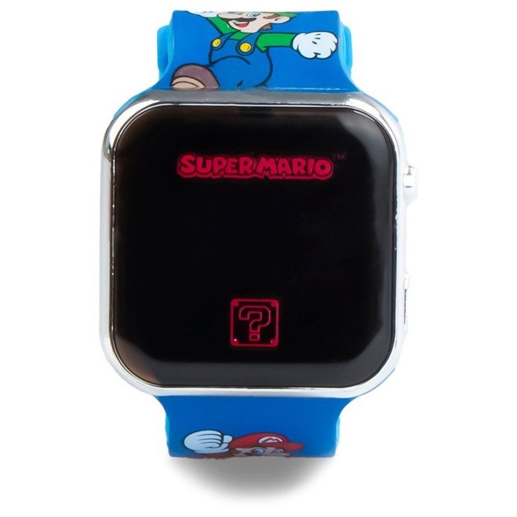 Montre LED - KIDS LICENSING - Super Mario - Des 4 ans Montre LED - KIDS LICENSING - Super Mario - Des 4 ans
