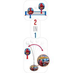 Set d'apprentissage Ping-pong 2-en-1 - MARVEL - Spider-Man