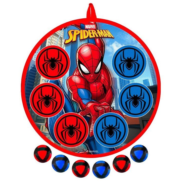 Cible et balles fléchettes - MARVEL - Spider-Man - Scratch - 36 cm Cible et balles fléchettes - MARVEL - Spider-Man - Scratch - 36 cm