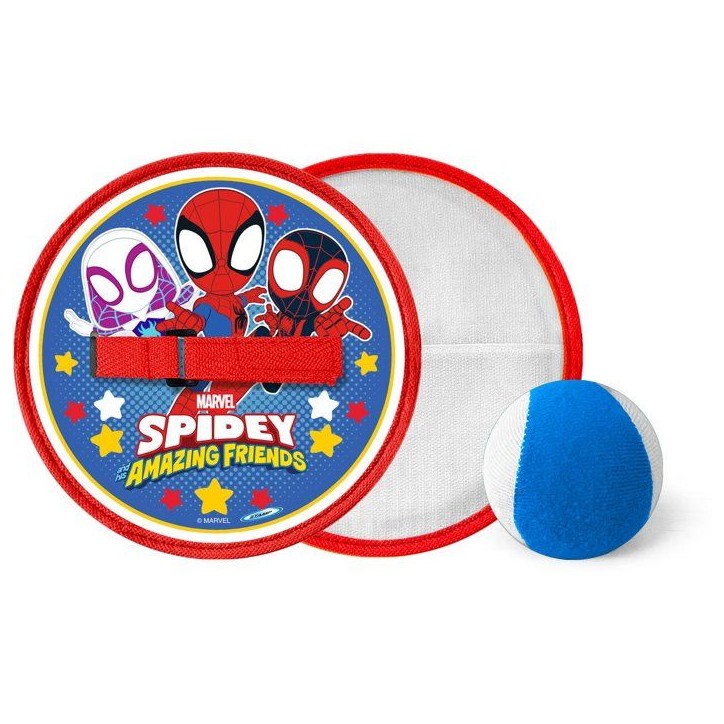 Jeu de lance-attrape balle - MARVEL - Spidey - 2 raquettes scratch Jeu de lance-attrape balle - MARVEL - Spidey - 2 raquettes scratch