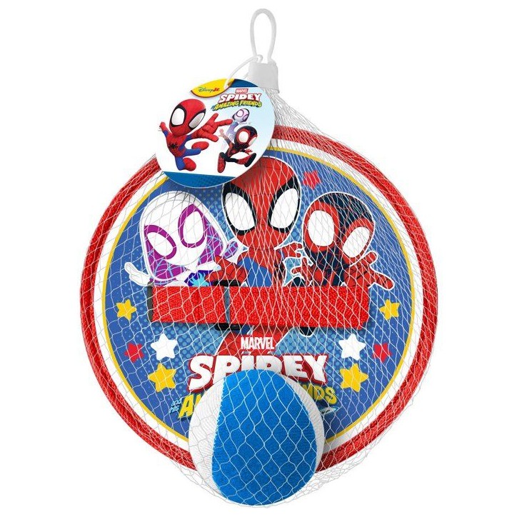 Jeu de lance-attrape balle - MARVEL - Spidey - 2 raquettes scratch Jeu de lance-attrape balle - MARVEL - Spidey - 2 raquettes scratch