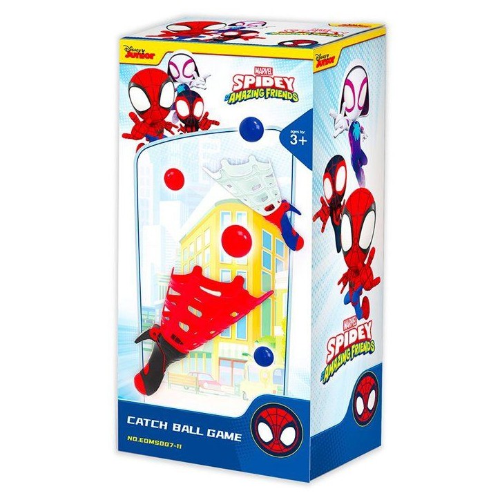 Jeu Clip-Clap lance et attrape balle - MARVEL - Spidey Jeu Clip-Clap lance et attrape balle - MARVEL - Spidey