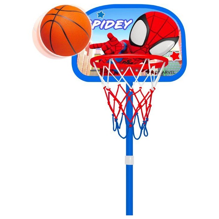 Panier de basket enfant - MARVEL - Réglable sur pied 155 cm Panier de basket enfant - MARVEL - Réglable sur pied 155 cm