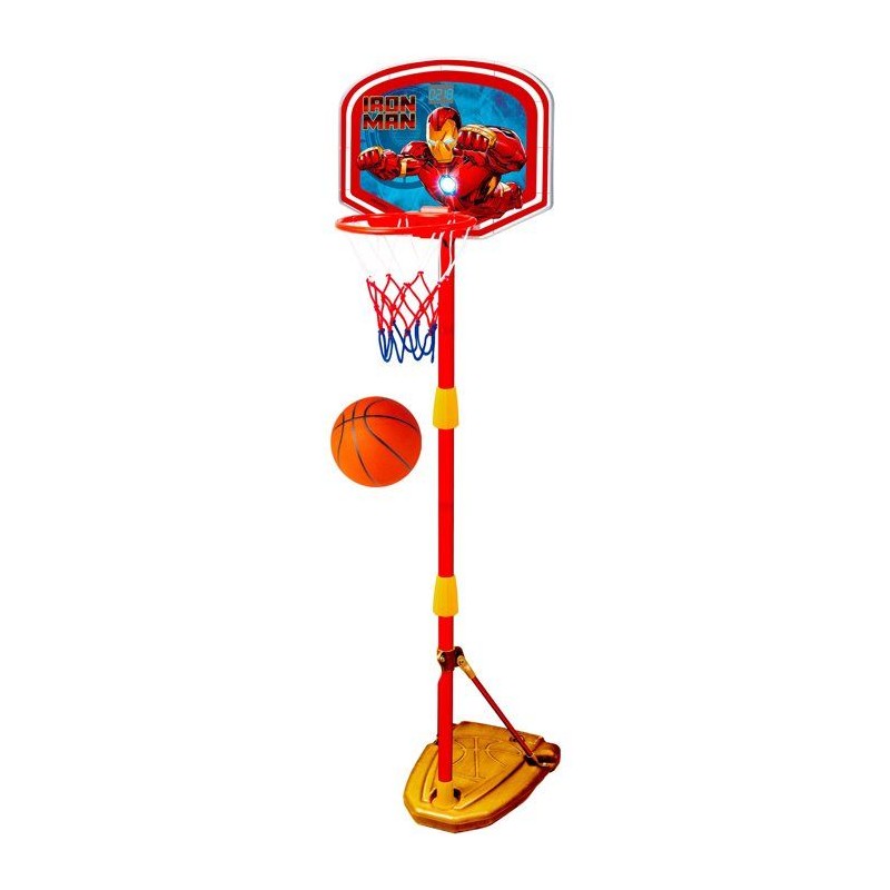 Panier de basket - MARVEL - Iron Man - Réglable avec sons et lumieres