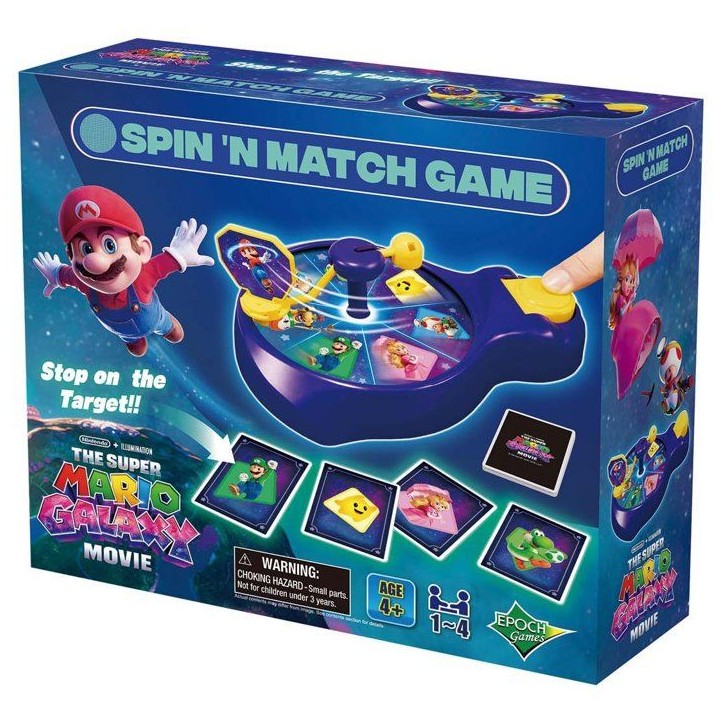 The Super Mario Bros. Movie 2 Spinning Galaxy - Jeu d'action et de réflexion - MARIO - 1 a 2 joueurs - Des 4 ans The Super Mario Bros. Movie 2 Spinning Galaxy - Jeu d'action et de réflexion - MARIO - 1 a 2 joueurs - Des 4 ans