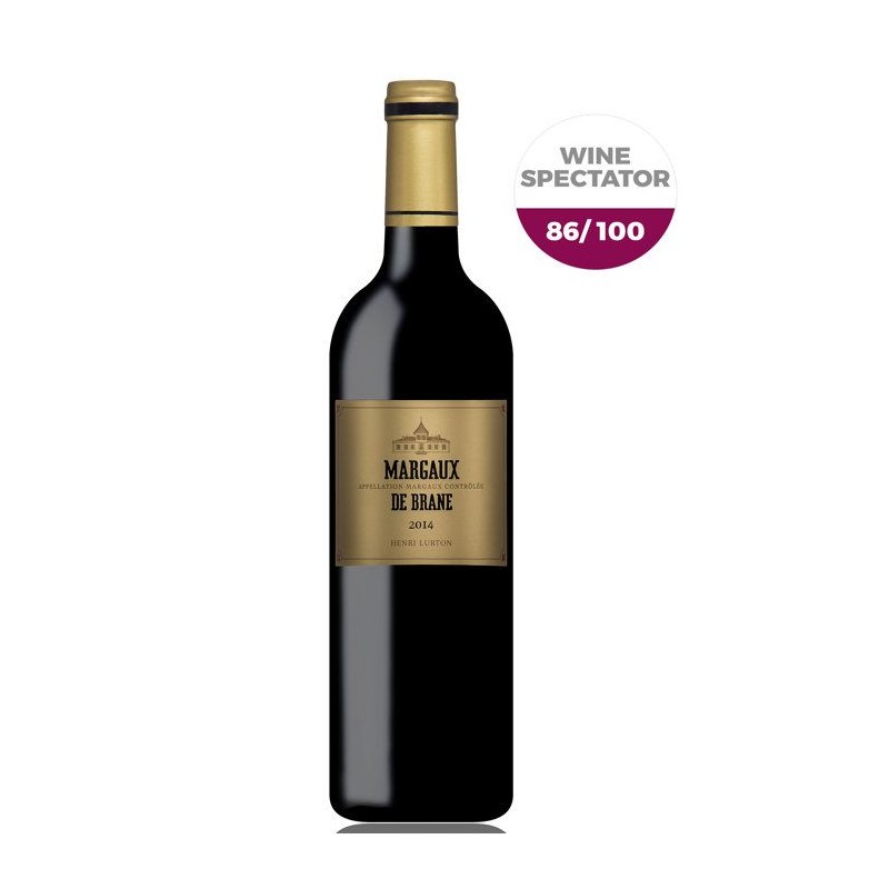 Margaux de Brane 2014 Margaux - Vin rouge de Bordeaux