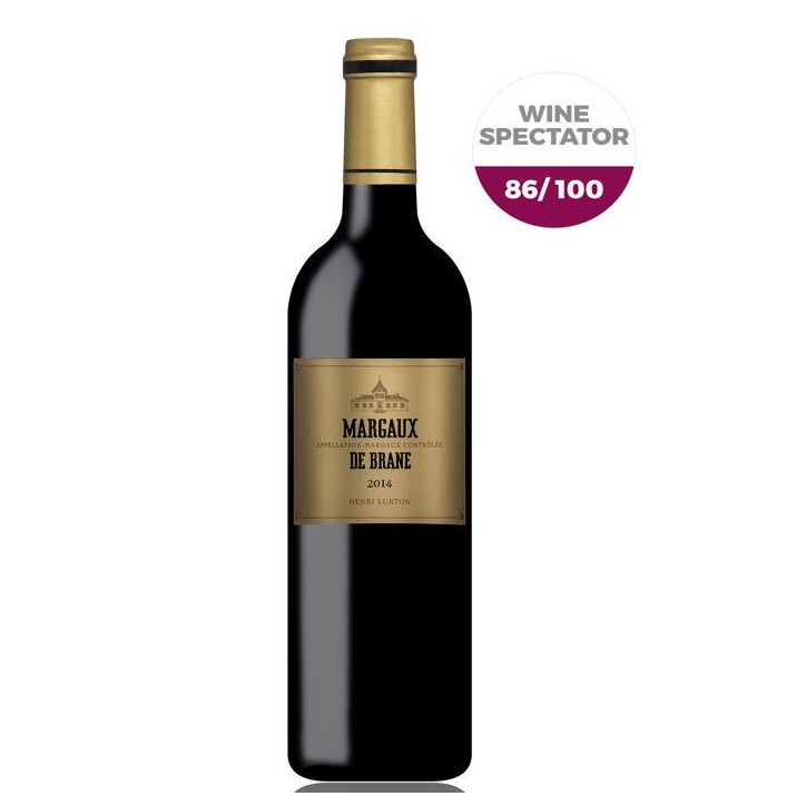 Margaux de Brane 2014 Margaux - Vin rouge de Bordeaux
