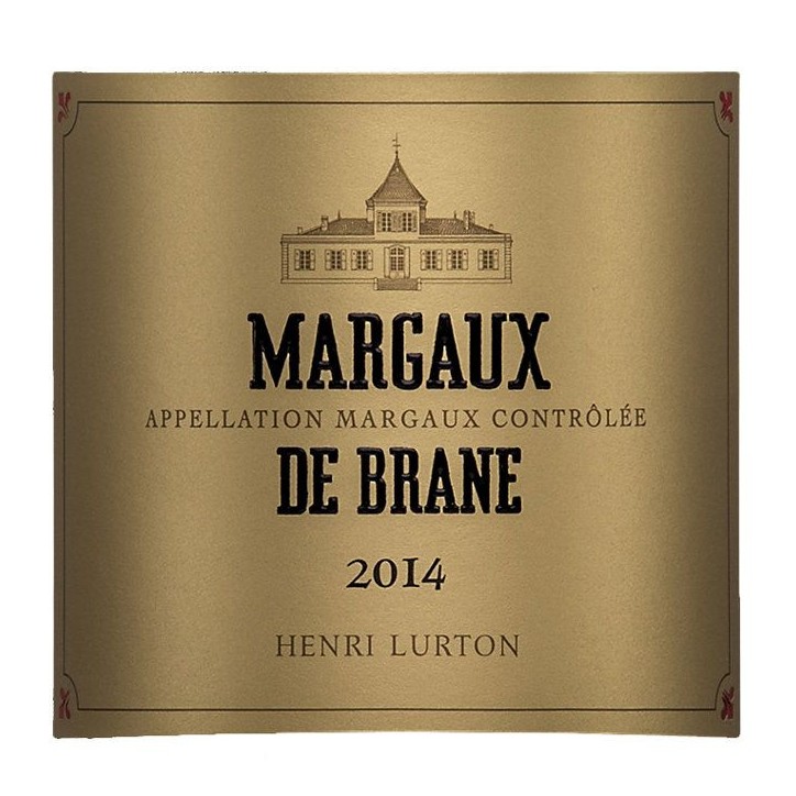 Margaux de Brane 2014 Margaux - Vin rouge de Bordeaux