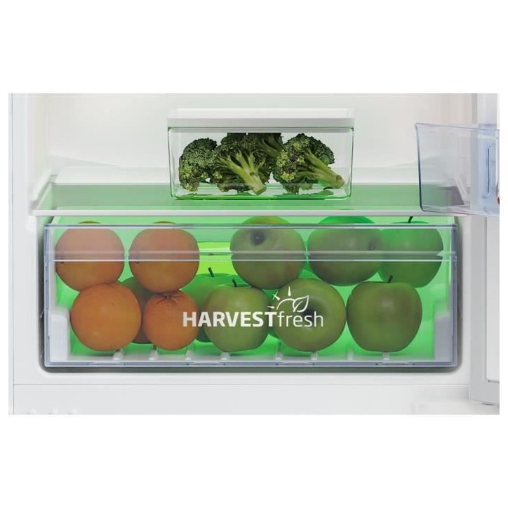 Réfrigérateur combiné intégrable BEKO BCHA275K4SN - 2 portes - 262 L - Semi No Frost - Blanc Réfrigérateur combiné intégrable BEKO BCHA275K4SN - 2 portes - 262 L - Semi No Frost - Blanc