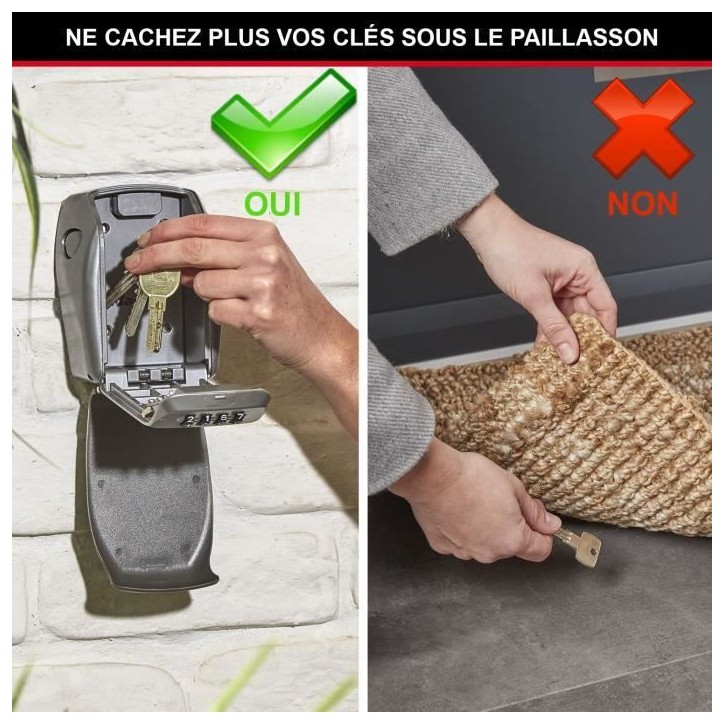Boite a clés sécurisée - MASTER LOCK - 5415EURD - Produit certifié - Select Access Partagez vos clés en toute sécurité Boite a clés sécurisée - MASTER LOCK - 5415EURD - Produit certifié - Select Access Partagez vos clés en toute sécurité