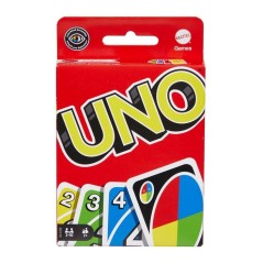 Uno Classique Clipstrip - Jeu de Cartes Famille - Avec cartes Joker pe