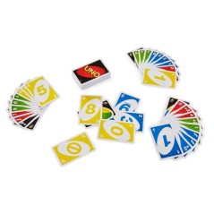 Uno Classique Clipstrip - Jeu de Cartes Famille - Avec cartes Joker pe