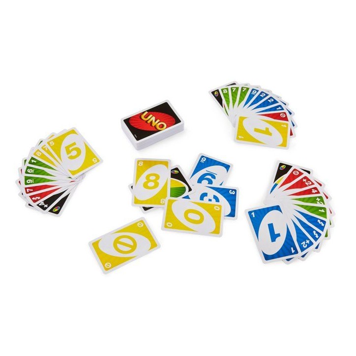 Uno Classique Clipstrip - Jeu de Cartes Famille - Avec cartes Joker personnalisables - Mattel Games - BGY49 - 7 ans et + Uno Classique Clipstrip - Jeu de Cartes Famille - Avec cartes Joker personnalisables - Mattel Games - BGY49 - 7 ans et +
