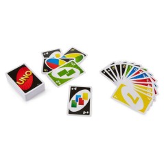 Uno Classique Clipstrip - Jeu de Cartes Famille - Avec cartes Joker pe