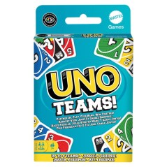 Jeu de carte - MATTEL - UNO Teams - Multicolore - 2 joueurs ou plus -
