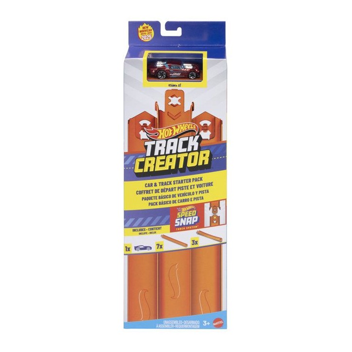 Kit de démarrage - Mattel - JDW43 - Orange - Intérieur - a partir de 3 ans Kit de démarrage - Mattel - JDW43 - Orange - Intérieur - a partir de 3 ans