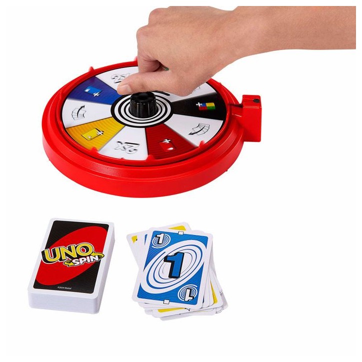 Jeu de cartes - MATTEL GAMES - UNO Wizz - Roue interactive - a partir de 7 ans - Mixte Jeu de cartes - MATTEL GAMES - UNO Wizz - Roue interactive - a partir de 7 ans - Mixte