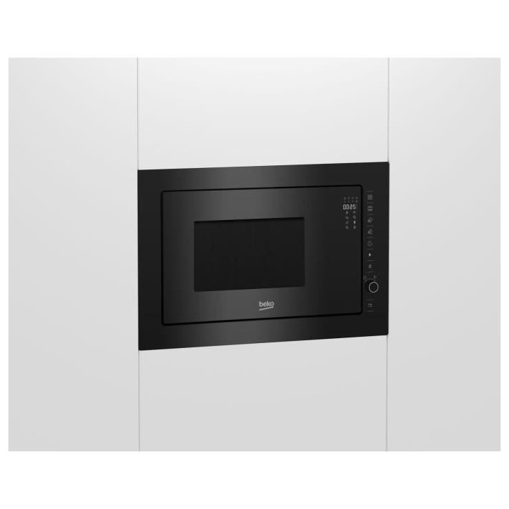 Micro-ondes & Gril encastrable - BEKO - BMGB25333BG - Inox - 59,5x39,2x38,8 cm Micro-ondes & Gril encastrable - BEKO - BMGB25333BG - Inox - 59,5x39,2x38,8 cm