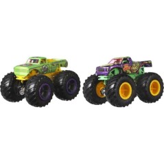 Hot Wheels - Coffret 2 véhicules Monster Truck Double Démolition - P