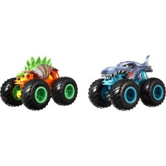 Hot Wheels - Coffret 2 véhicules Monster Truck Double Démolition - P