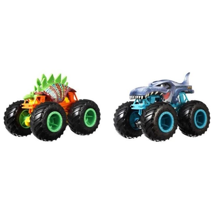 Hot Wheels - Coffret 2 véhicules Monster Truck Double Démolition - Petites Voitures - 3 ans et + FYJ64 Hot Wheels - Coffret 2 véhicules Monster Truck Double Démolition - Petites Voitures - 3 ans et + FYJ64