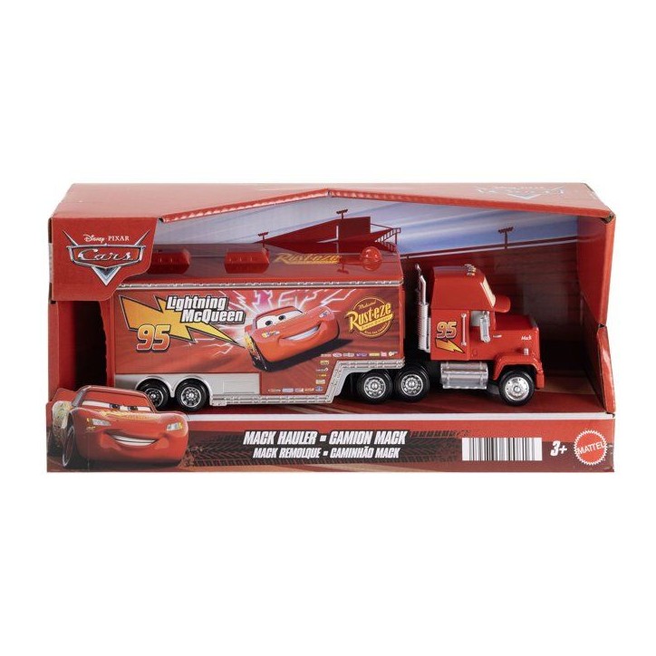 Disney Pixar-Cars-Assortiment de transporteurs avec rampe extensible - Disney Pixar Cars - GGF33 Disney Pixar-Cars-Assortiment de transporteurs avec rampe extensible - Disney Pixar Cars - GGF33