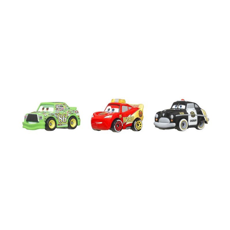 Cars Disney Pixar - Pack de 3 Mini Véhicules (modele aléatoire) - Pe