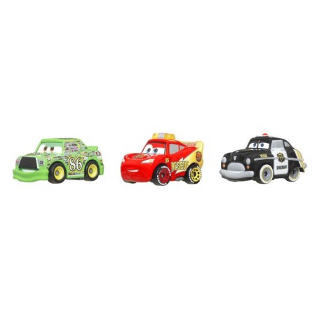 Cars Disney Pixar - Pack de 3 Mini Véhicules (modele aléatoire) - Pe