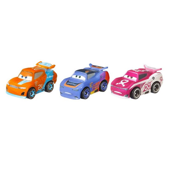 Cars Disney Pixar - Pack de 3 Mini Véhicules (modele aléatoire) - Petite Voiture - 3 ans et + - Disney Pixar Cars - GKG01 Cars Disney Pixar - Pack de 3 Mini Véhicules (modele aléatoire) - Petite Voiture - 3 ans et + - Disney Pixar Cars - GKG01
