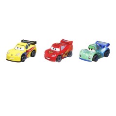 Cars Disney Pixar - Pack de 3 Mini Véhicules (modele aléatoire) - Pe