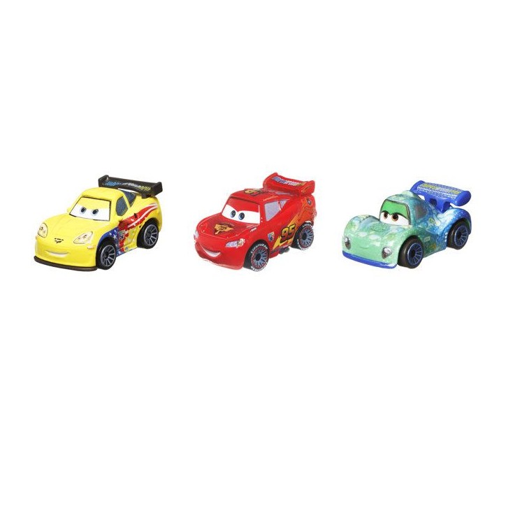 Cars Disney Pixar - Pack de 3 Mini Véhicules (modele aléatoire) - Petite Voiture - 3 ans et + - Disney Pixar Cars - GKG01 Cars Disney Pixar - Pack de 3 Mini Véhicules (modele aléatoire) - Petite Voiture - 3 ans et + - Disney Pixar Cars - GKG01
