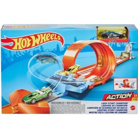 Hot Wheels - Looping de Champion - Circuit / Petite voiture Circuit -