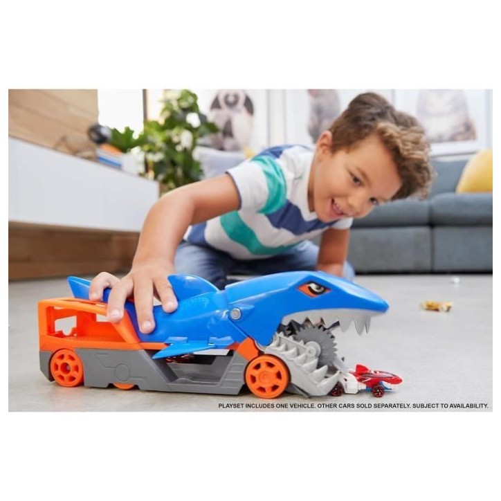 Hot Wheels - Requin Transporteur - Circuit / Petite voiture - Des 4 ans GVG36 Hot Wheels - Requin Transporteur - Circuit / Petite voiture - Des 4 ans GVG36