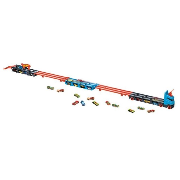 Hot Wheels - Super transporteur extensible - Circuit / Petite voiture - Des 4 ans GVG37 Hot Wheels - Super transporteur extensible - Circuit / Petite voiture - Des 4 ans GVG37