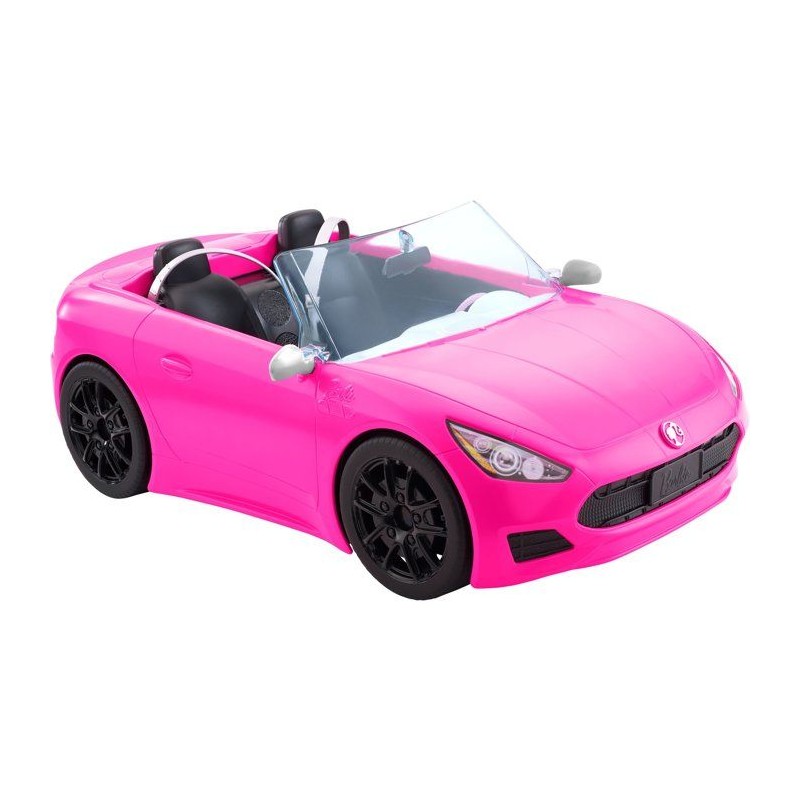 Barbie - Voiture Cabriolet de Barbie - Véhicule poupée mannequin - D