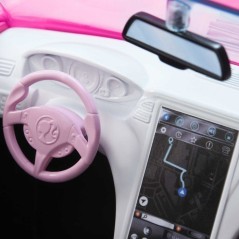 Barbie - Voiture Cabriolet de Barbie - Véhicule poupée mannequin - D