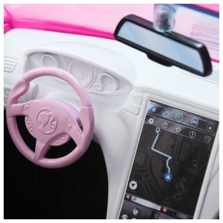 Barbie - Voiture Cabriolet de Barbie - Véhicule poupée mannequin - Des 3 ans HBT92 Barbie - Voiture Cabriolet de Barbie - Véhicule poupée mannequin - Des 3 ans HBT92
