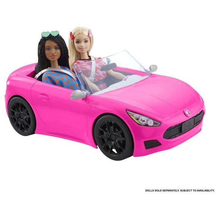 Barbie - Voiture Cabriolet de Barbie - Véhicule poupée mannequin - Des 3 ans HBT92 Barbie - Voiture Cabriolet de Barbie - Véhicule poupée mannequin - Des 3 ans HBT92