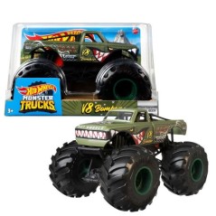 Hot Wheels - Monster Truck 1:24 (Modele aléatoire) - Petite Voiture -