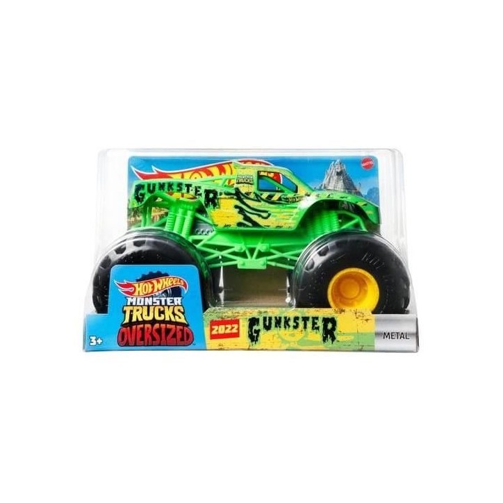 Hot Wheels - Monster Truck 1:24 (Modele aléatoire) - Petite Voiture - 3 ans et + - Hot Wheels - FYJ83 Hot Wheels - Monster Truck 1:24 (Modele aléatoire) - Petite Voiture - 3 ans et + - Hot Wheels - FYJ83